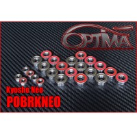 6MIK - OPTIMA BALL BEARING SET FOR KYOSHO NEO (24PCS)