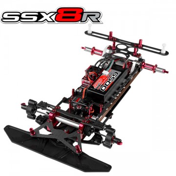 TEAM CORALLY - VOITURE PISTE SSX-8R KIT - CHASSIS SEUL C-00130