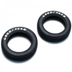 KYOSHO - FRONT TYRES (2) SCORPION 2014 - HARD SCT001HB