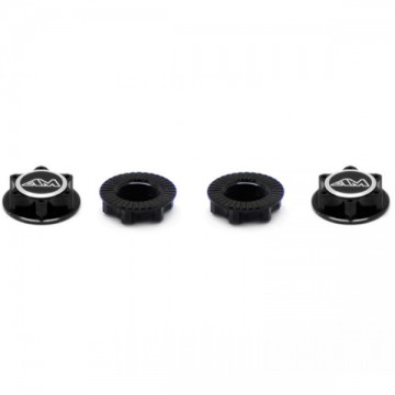 ARROWMAX - WHEEL NUT CLOSED END LIGHWEIGHT 1/8 BLACK AM030005B