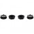 ARROWMAX - WHEEL NUT CLOSED END LIGHWEIGHT 1/8 BLACK AM030005B