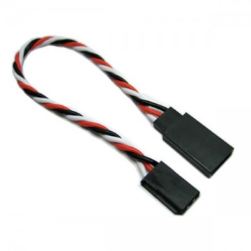 ETRONIX - 10CM 22AWG FUTABA TWISTED EXTENSION WIRE ET0731