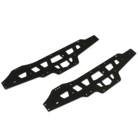 KYOSHO - SIDE PLATE MAD SERIE/FOXX (2) BLACK MA073BKC