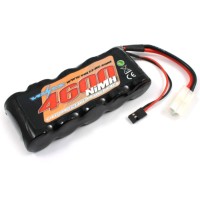 VOLTZ - BATTERIE RECEPTION 1/5 4600MAH 6.0V STICK W/BEC/JR PRISES VZ0135