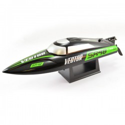 VOLANTEX - RACENT VECTOR SR48 BRUSHLESS BOAT RTR- BLACK V797-3B-BL