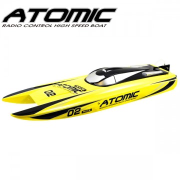 VOLANTEX - BATEAU RACENT ATOMIC 70CM BRUSHLESS RTR JAUNE V792-4Y