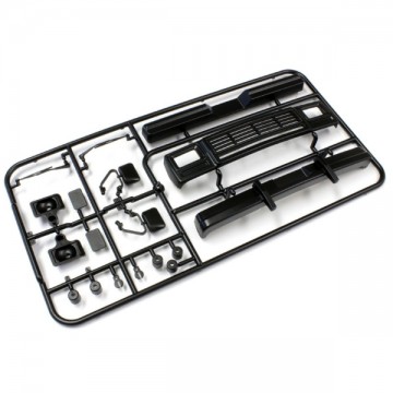 KYOSHO - BODY PLASTIC PARTS SET (BLACK) MAD CRUSHER MAB073-01BK