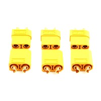 TEAM ORION - XT90 CONNECTORS - 3 PAIRS ORI40041