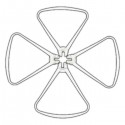 T2M - PROPELLER GUARD SET SPYRIT 3.0 (4PCS) T5181/03