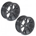 FTX - VANTAGE FRONT BUGGY WHEEL 2PCS - BLACK FTX6305B