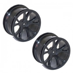 FTX - VANTAGE REAR BUGGY WHEEL 2PCS - BLACK FTX6306B