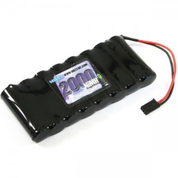 VOLTZ - BATTERIE TX 9.6V 2000MAH NIMH W/CONNECTEUR FUTABA VZ0180