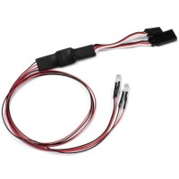 KYOSHO - ECLAIRAGE LED LIGHT UNIT DIAM-5/L-400/ROUGE (KIT 2PCS) 97054-2R