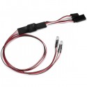 KYOSHO - LED LIGHT UNIT DIAM-5/L-400/RED (2 BULBS) 97054-2R