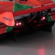 KYOSHO - ECLAIRAGE LED LIGHT UNIT DIAM-5/L-400/ROUGE (KIT 4PCS) 97054-4R