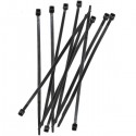 FASTRAX - BLACK 200MM X 2.5MM NYLON CABLE TIES (10PCS) FAST106BK