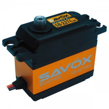 SAVOX - DIGITAL SERVO BRUSHLESS SERVO 25KG / 0,08SEC. 7.4V SB-2274SG