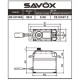 SAVOX - DIGITAL SERVO BRUSHLESS SERVO 25KG / 0,08SEC. 7.4V SB-2274SG