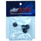 KILLERBODY - ALUMINIUM WHEELS NUTS BLACK 4MM (4PC) KB48365BK