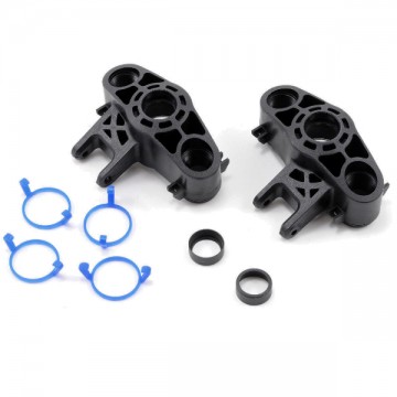 TRAXXAS - FUSEES AV-AR (1 PAIRE) + ADAPTATEURS DE ROULEMENTS (2) + PROTECTIONS 5334R