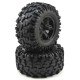 TRAXXAS - ROUES MONTEES COLLEES X-MAXX 8S NOIRES (2) 7772X