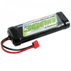 VOLTZ - BATTERY 3000MAH PACK 7.2V W/DEANS CONNECTOR VZ0015D