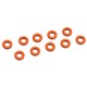 KYOSHO - SILICONE O-RING (P4/ORANGE) (10) ORG04