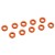 KYOSHO - SILICONE O-RING (P4/ORANGE) (10) ORG04