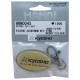 KYOSHO - KEY HOLDER KYOSHO (SILVER) HRN004S