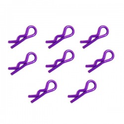 FASTRAX - METALIC PURPLE SMALL CLIPS FAST212MP