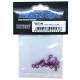 FASTRAX - CLIPS DE CARROSSERIE 1/10 VIOLET METALLIQUE (8PCS) FAST212MP