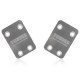 T-WORK'S - STAINLESS STEEL REAR CHASSIS SKID PROTECTOR ( KYOSHO MP9 ) 2PCS TO-220-K