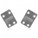 T-WORK'S - STAINLESS STEEL REAR CHASSIS SKID PROTECTOR ( KYOSHO MP9 ) 2PCS TO-220-K