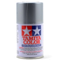 TAMIYA - PS-48 METALLIC SILVER LEXAN SPRAY PAINT (3OZ) 86048