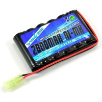 VOLTZ - 7.2V 2000mah AA BATTERY PACK W/ MINI TAMIYA PLUG VZ0065