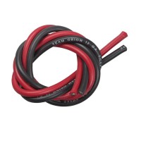 TEAM ORION - CABLE SILICONE NOIR + ROUGE 12AWG ORI40302