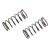 KYOSHO - BIG BORE SHOCK SPRINGS MEDIUM HARD RED (2) S-SIZE W5303V XGS004