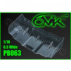 6MIK - 1/10 TT LEXAN WING - 6.5 WIDE (2PCS) PB063