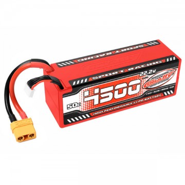 TEAM CORALLY - LIPO BATTERY - 4500MAH - 22.2V - STICK 6S - HARD WIRE - XT90 C-49431