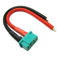 ETRONIX - MALE MPX WITH 10CM 14AWG SILICONE WIRE ET0622