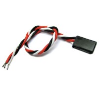 ETRONIX - CABLE SERVO TORSADE 15CM 22AWG PRISE FUTABA ET0747