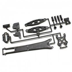 KYOSHO - CARBON COMPOSITE UPPER PLATE ZX5 FS2 LA264B