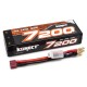 KONECT - BATTERIE LIPO 7.4V 7200MAH 50C 2S2P (SLIM PACK DEANS ) KN-LP2S7200