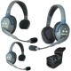 EARTEC - UltraLITE 2 PERSON SYSTEM (W/3 SINGLE HEADSETS, BATT/CHARG) UL3S