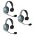 EARTEC - CASQUE DE COMMUNICATION UltraLITE 2 PERSONNES (3 CASQUES, BATTERIE/CHARGEUR) UL3S