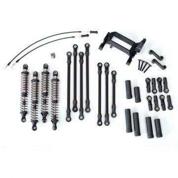 TRAXXAS - TRX-4 COMPLETE LONG ARM LIFT KIT (BLACK) 8140