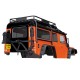 TRAXXAS - CARROSSERIE LAND ROVER DEFENDER ADVENTURE ORANGE PEINTE ET DECOREE 8011A