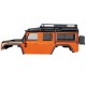 TRAXXAS - CARROSSERIE LAND ROVER DEFENDER ADVENTURE ORANGE PEINTE ET DECOREE 8011A