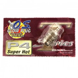 O.S - P4 TURBO GLOW PLUG "SUPER HOT"