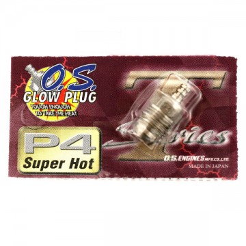 O.S - P4 TURBO GLOW PLUG "SUPER HOT"